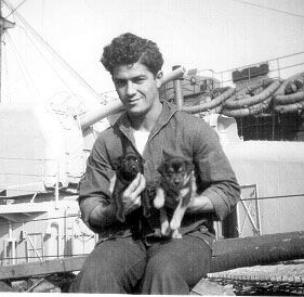 J. Reardon with Abby&rsquo;s pups.