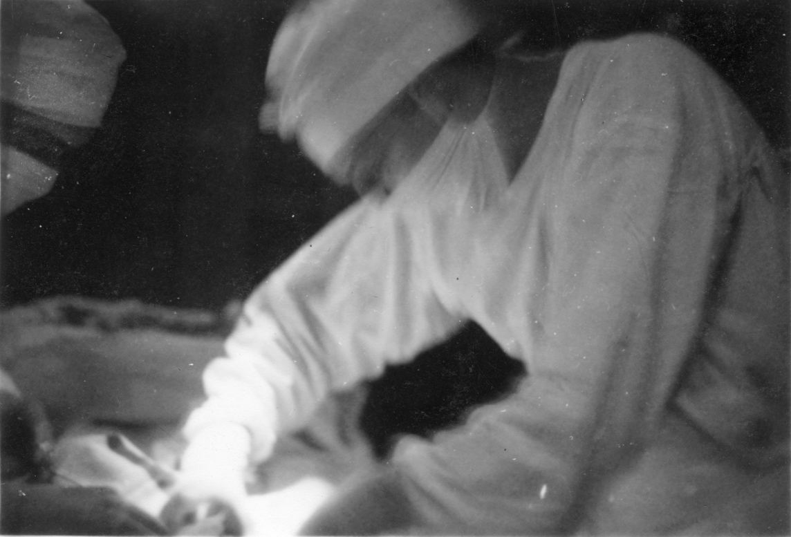 Surgery abourd USS Abbot