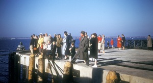 40 &ndash; Pulling away from pier #1, Newport